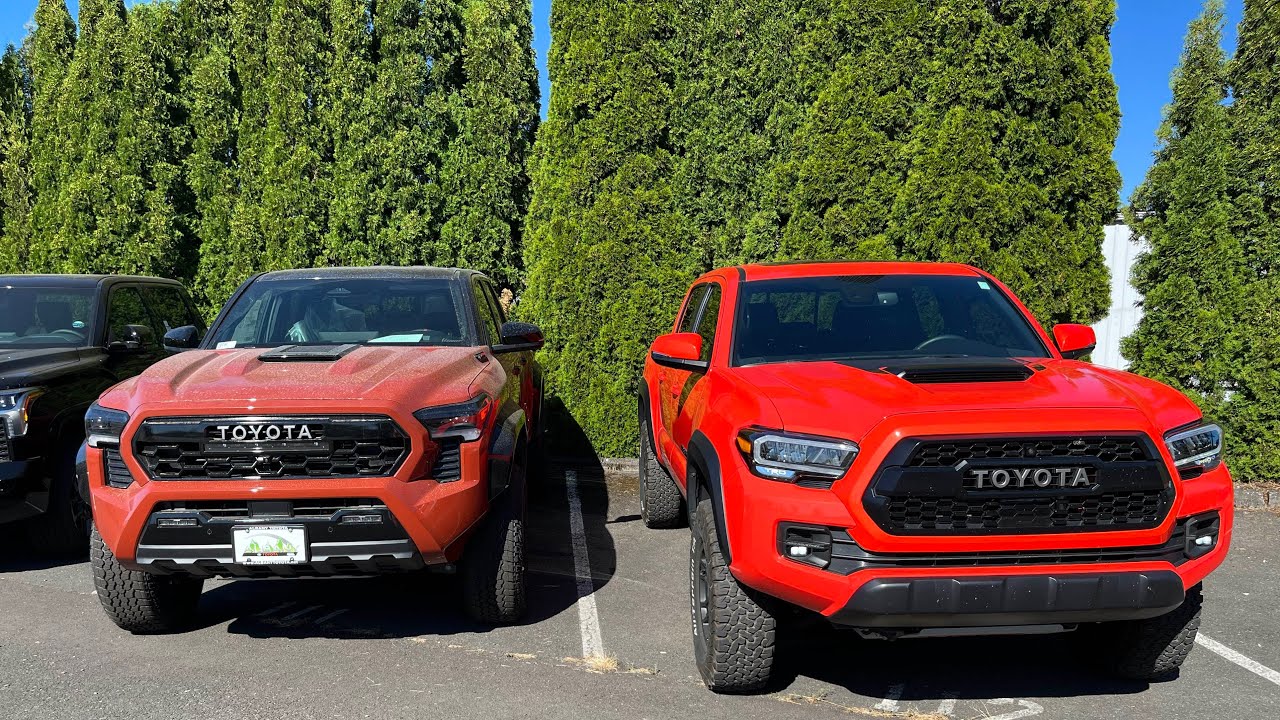 Toyota Tacoma Trd Pro 2023 года и Toyota Tacoma Trd Pro 2024 года — какую из них выбрать?