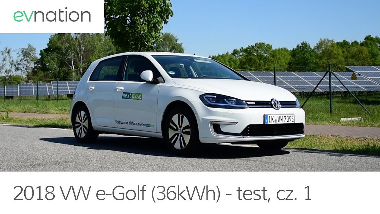 Test VW e-Golf (electric, 36kWh) - czesc 1 (miasto)