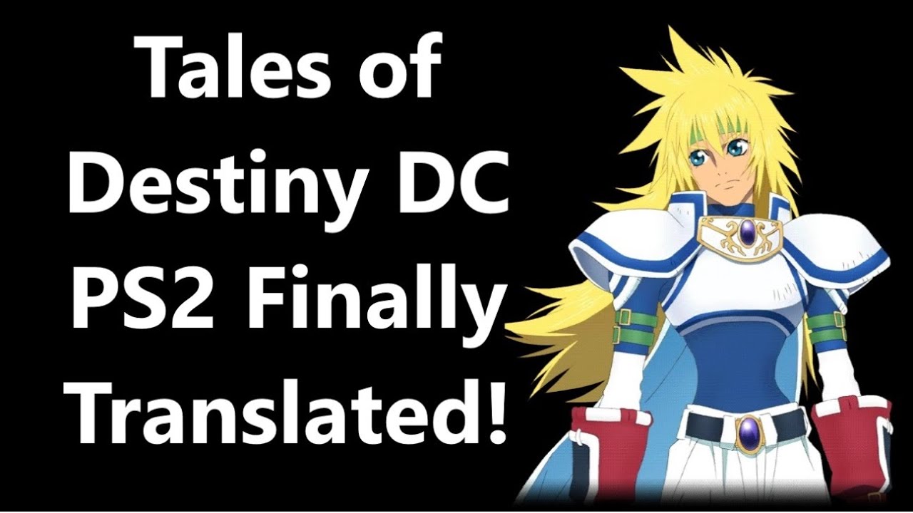 New RPG News! Tales of Destiny Director's Cut Translation