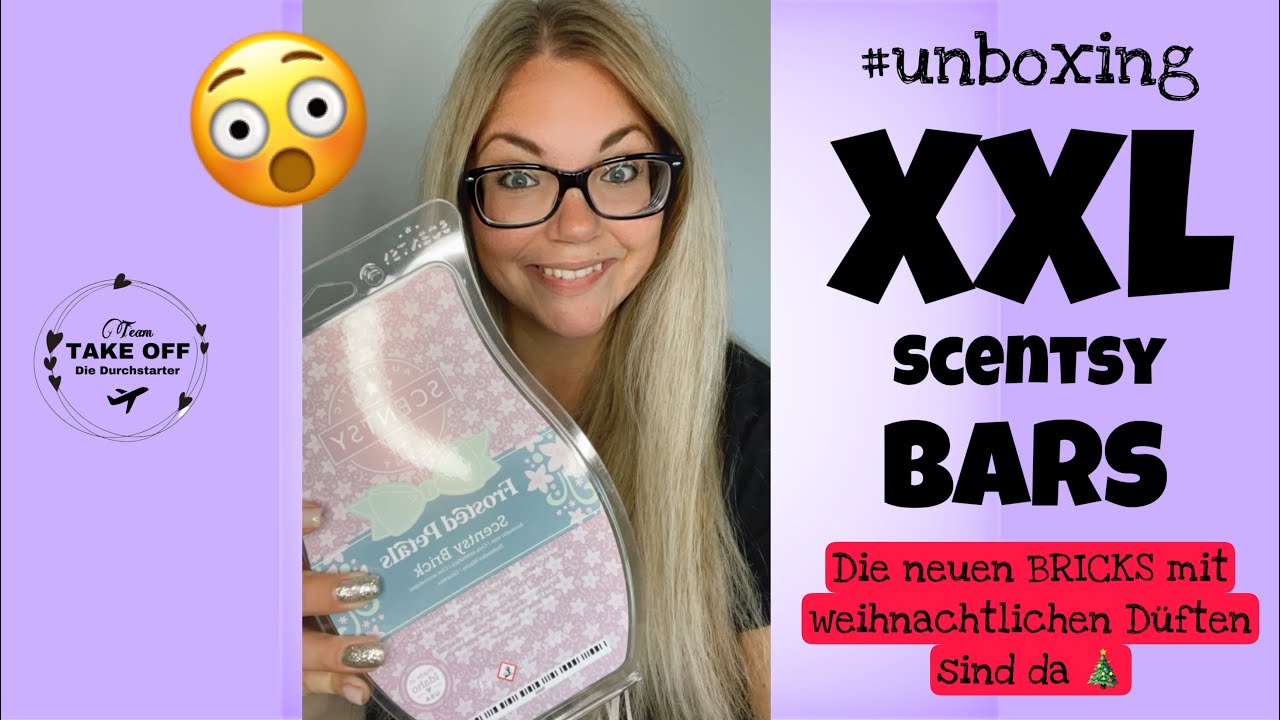 💜 XXL Scentsy Bars 😱unsere BRICKS aus USA sind da mit weihnachtlichen Düften 💜 #scentsy #unboxing