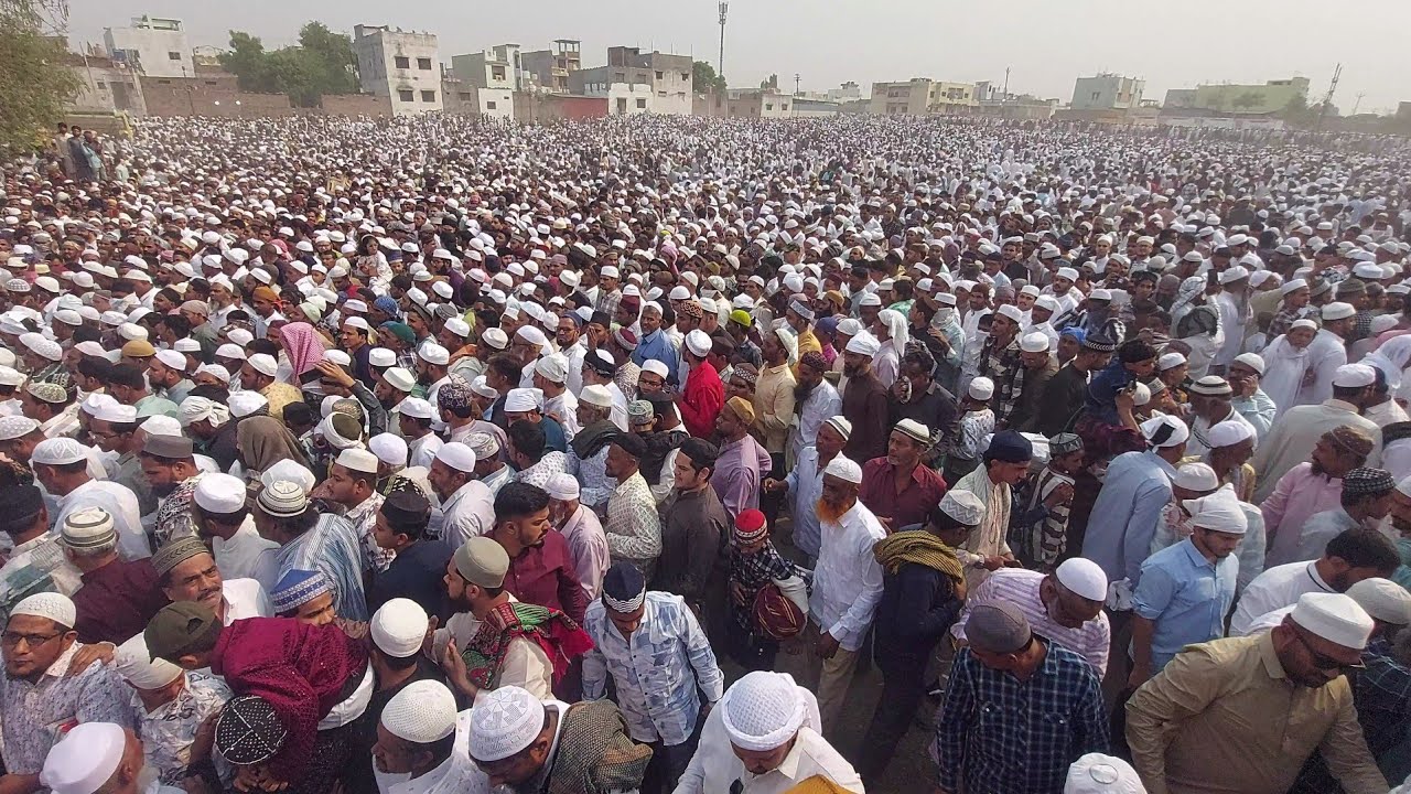 Nanded | Nanded में बड़ी संख्या में मुसलमानों ने अदा की ईद की नमाज | 31 March 2025