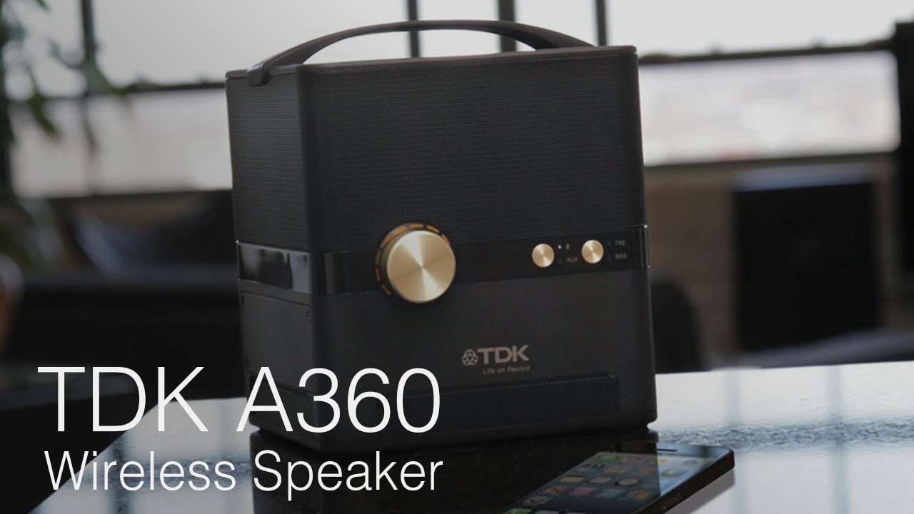 TDK A360 Wireless Speaker Unboxing & First Look