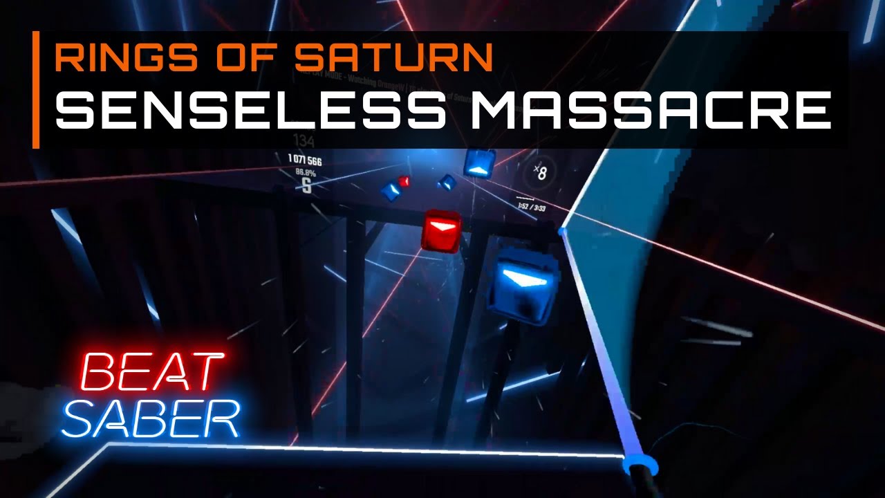 Rings of Saturn - Senseless Massacre | 86.4% Expert Plus | Beat Saber