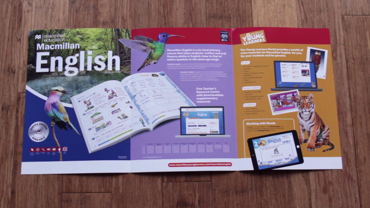 Macmillan English Leaflet