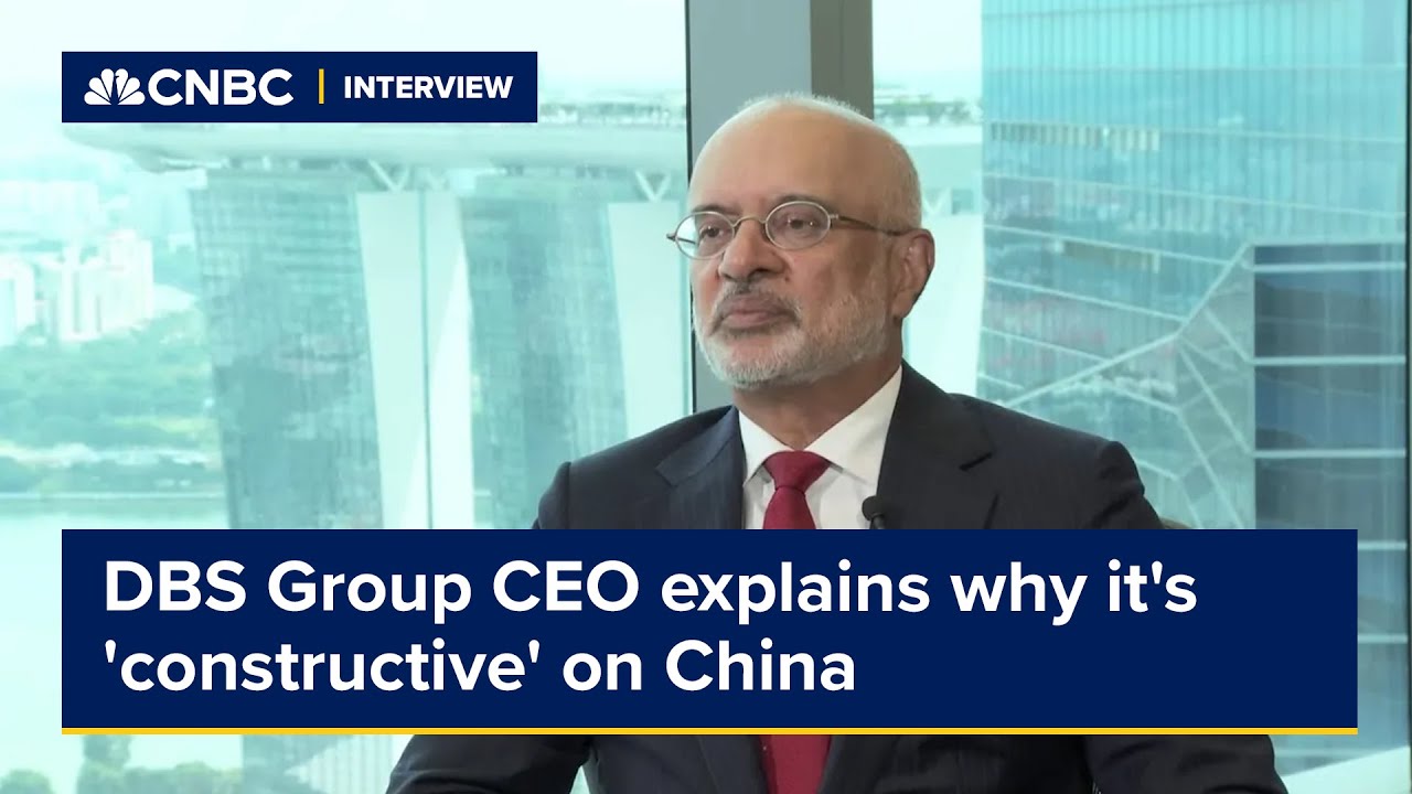 DBS Group CEO explains its raised stake in Shenzhen bank and why it's 'constructive' on China