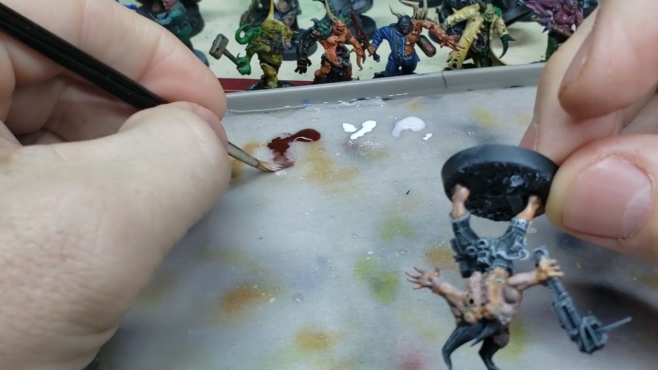 Venting and Painting.
