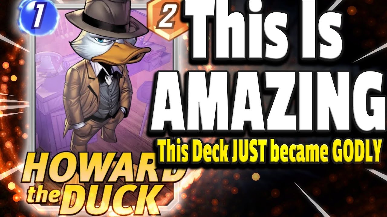 Howard The Duck Is HERE! And The DUCK Don't SUCK! | Marvel Snap