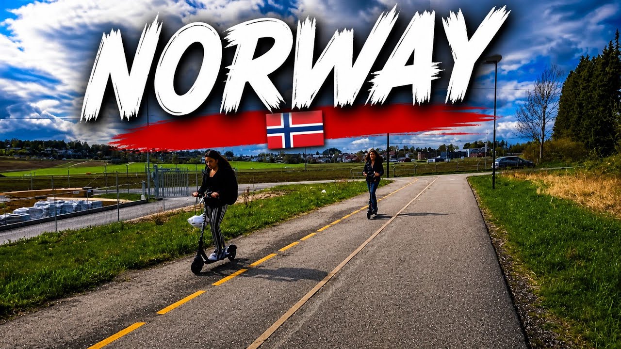 Walk in Sarpsborg Norway 24 04 2025 Прогулка в Сарпсборге Норвегия 24 04 2025