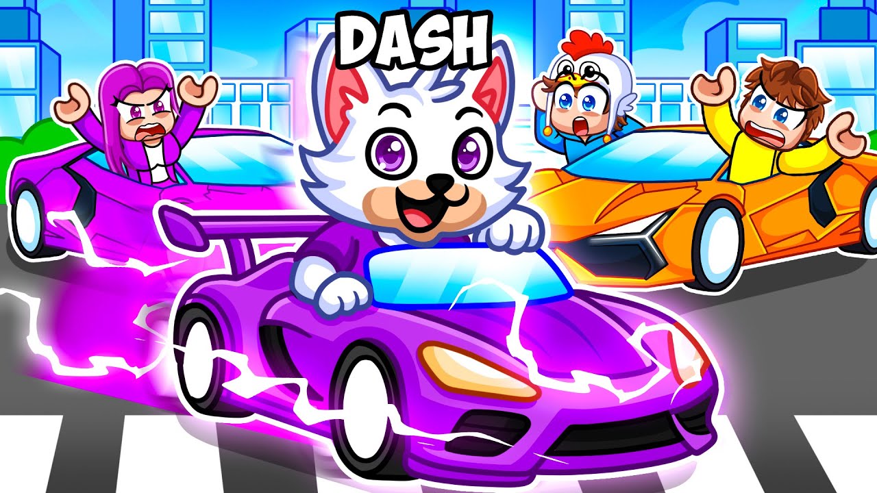 I Became A CAT In Roblox DRIVING EMPIRE…