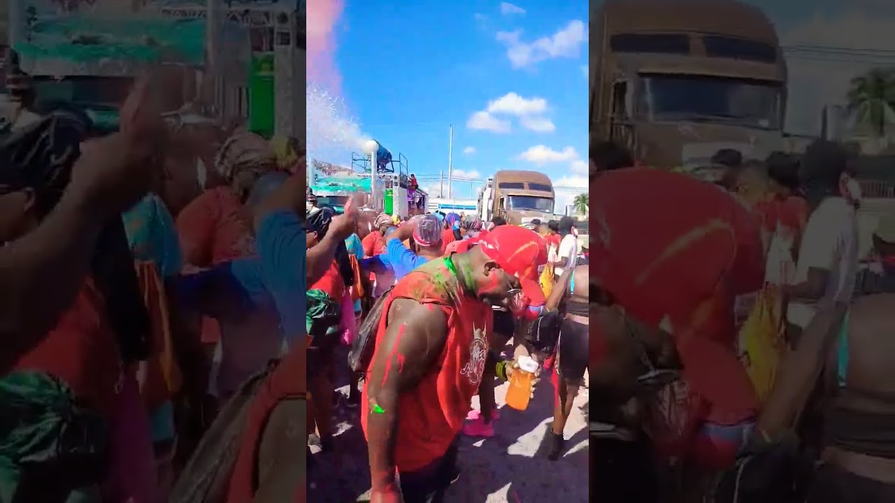 J'ouvert Miami morning 2022 the beginning #miamicarnival #socamusic #foundinmiami #shorts