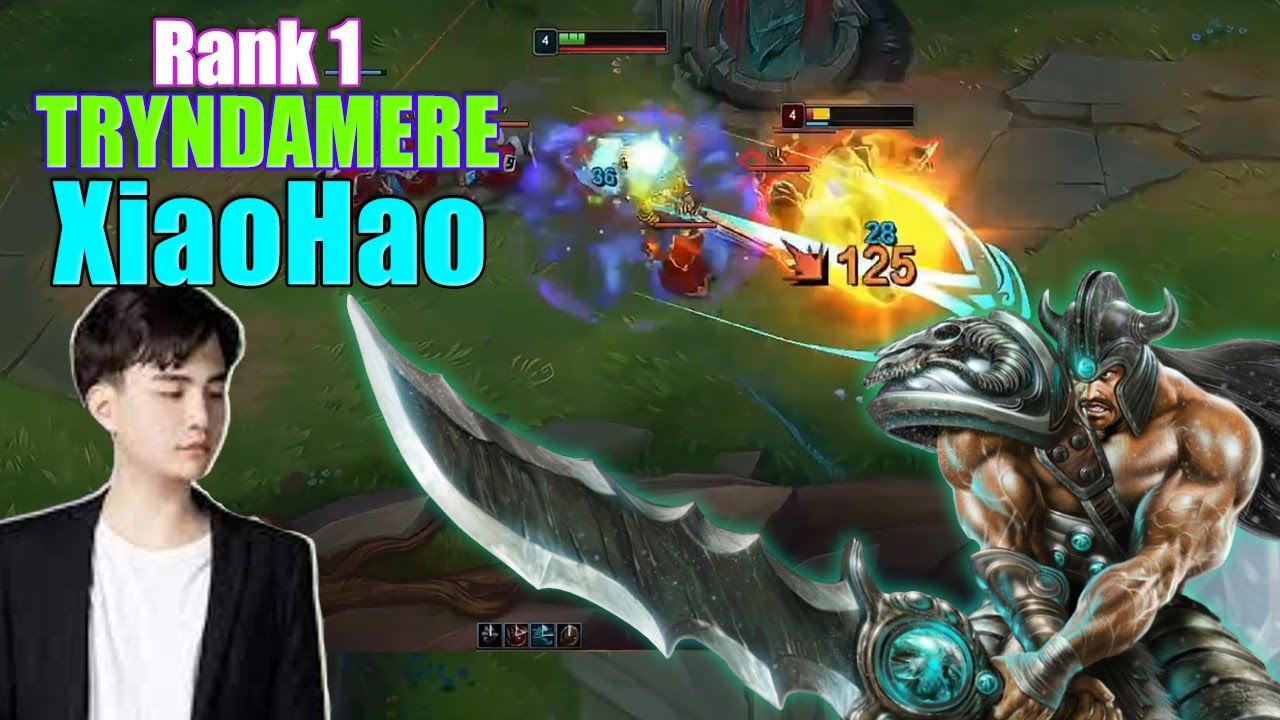 RANK 1 TRYNDAMERE - DESTROY TEEMO TOP - XIAOHAO TRYNDAMERE VS TEEMO - XIAOHAO STREAM