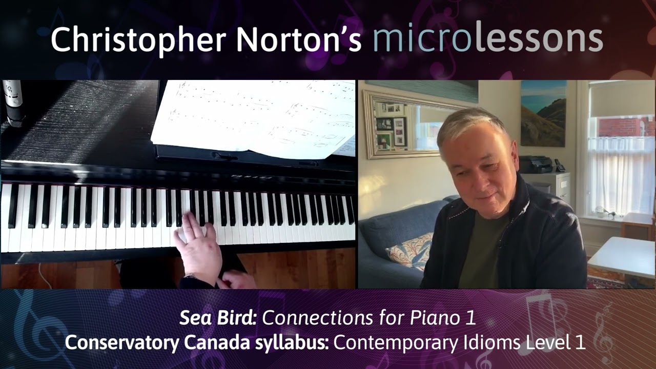 microlessons Conservatory Canada Sea Bird