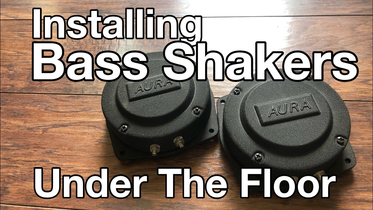 In-Floor Bass Shaker Install