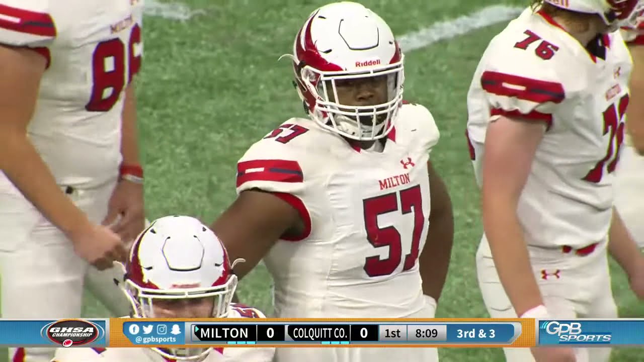 2018 7A Championship: Milton vs. Colquitt County
