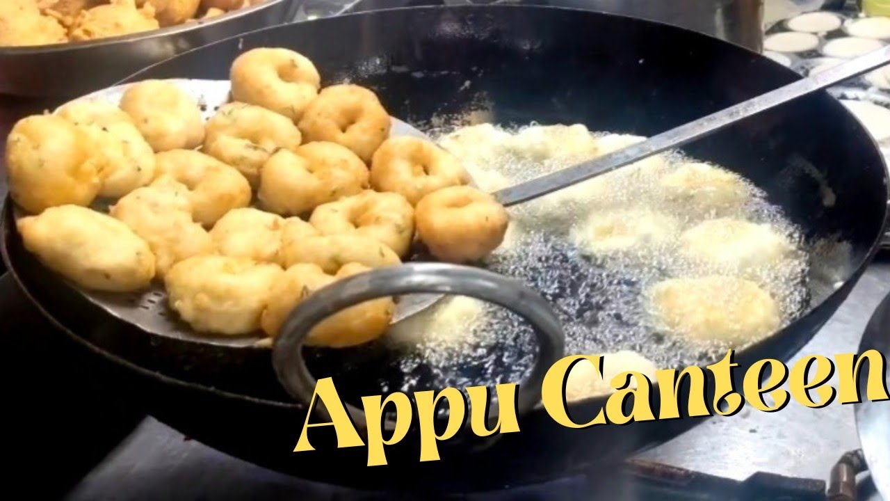 Appu Canteen,Idli Vada,Bonda famous, Near Gandhi circle. Bijapur.