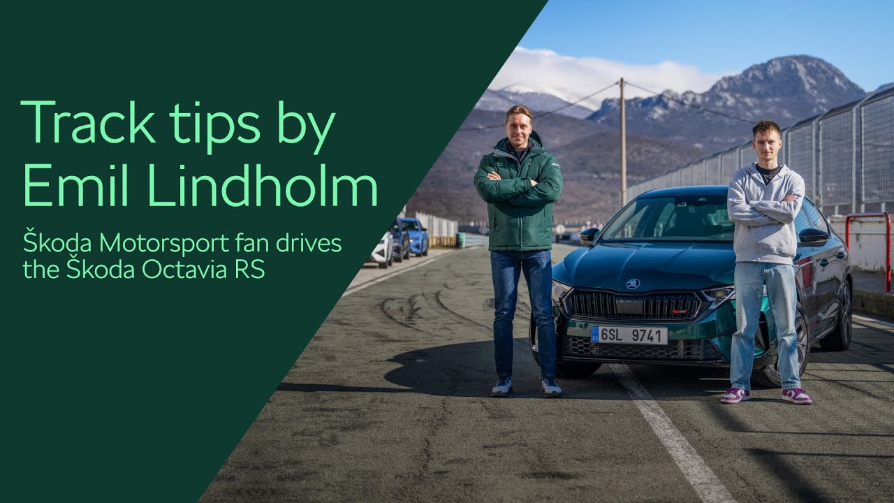 Track day tips with Emil Lindholm and Škoda Octavia RS