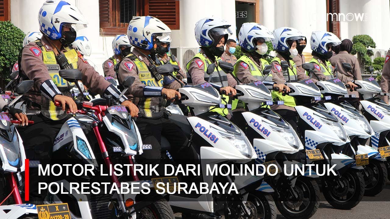 Motor Listrik dari Molindo untuk Polrestabes Surabaya