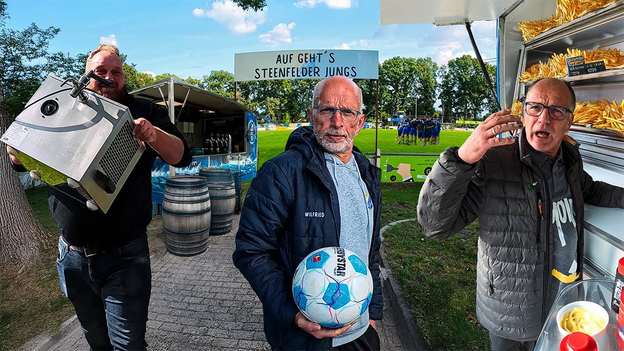 HEIMSPIEL-STRESS: 150 Liter Freibier, Imbiss und Platzvorbereitung – schaffen wir alles? ⚽🛠️