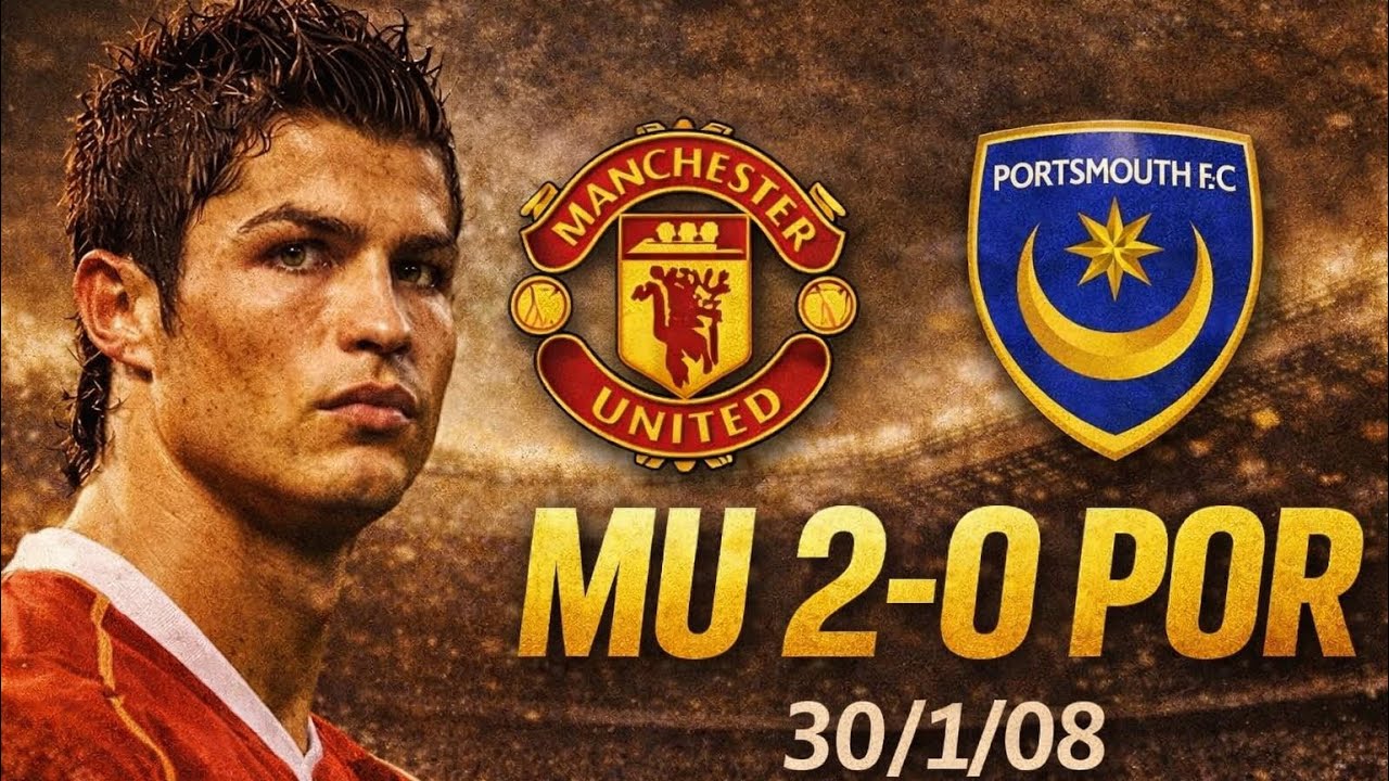 CR7 PRIME 🔥 Manchester United vs Portugal 2-0 😱 Ronaldo Masterclass | 30/01/08 🐐 