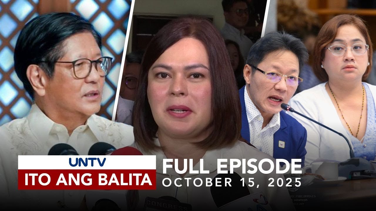 UNTV: Ito Ang Balita | October 15, 2025