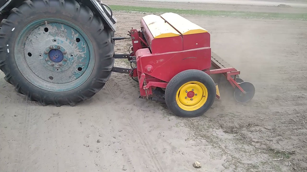 Обзор сеялки Juko...сеем финской сеялкой...