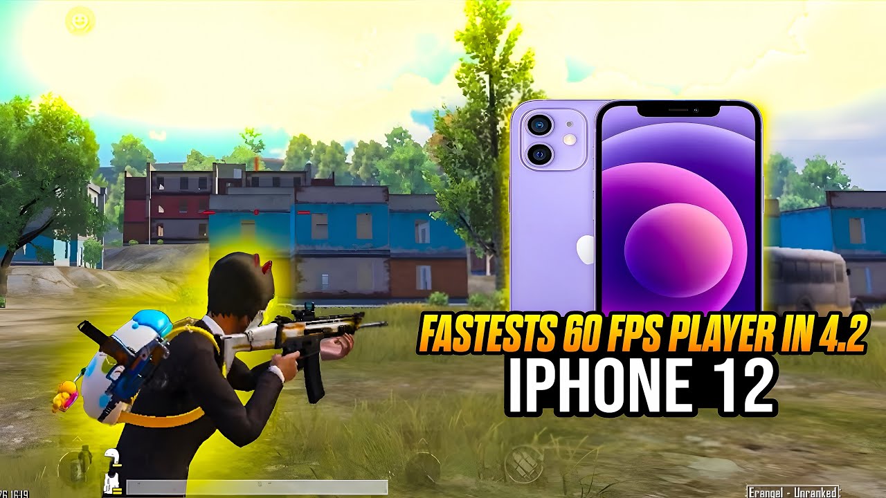 Fastest 60 fps player 🤫 in 4.2 update..? IPHONE 12