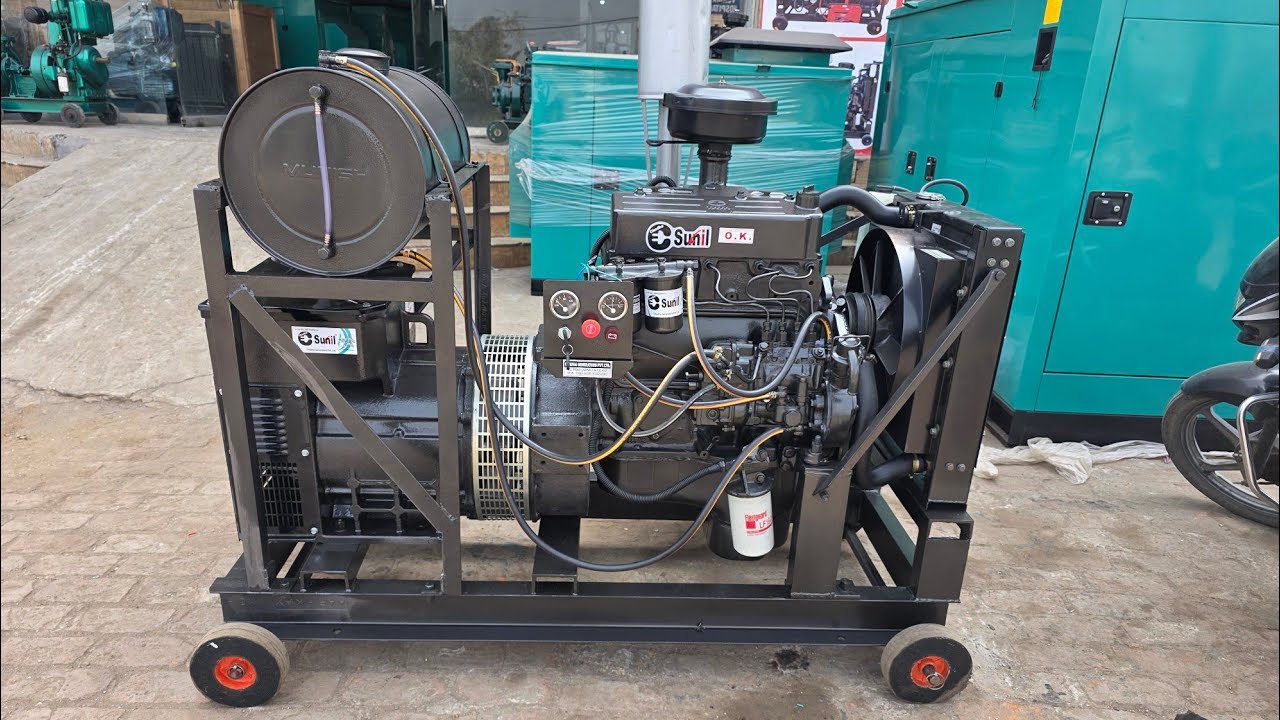 40kva Generator Tata Refurnished Diesel Engine | Chadha Generators Ladwa Kurukshetra Open Generator 