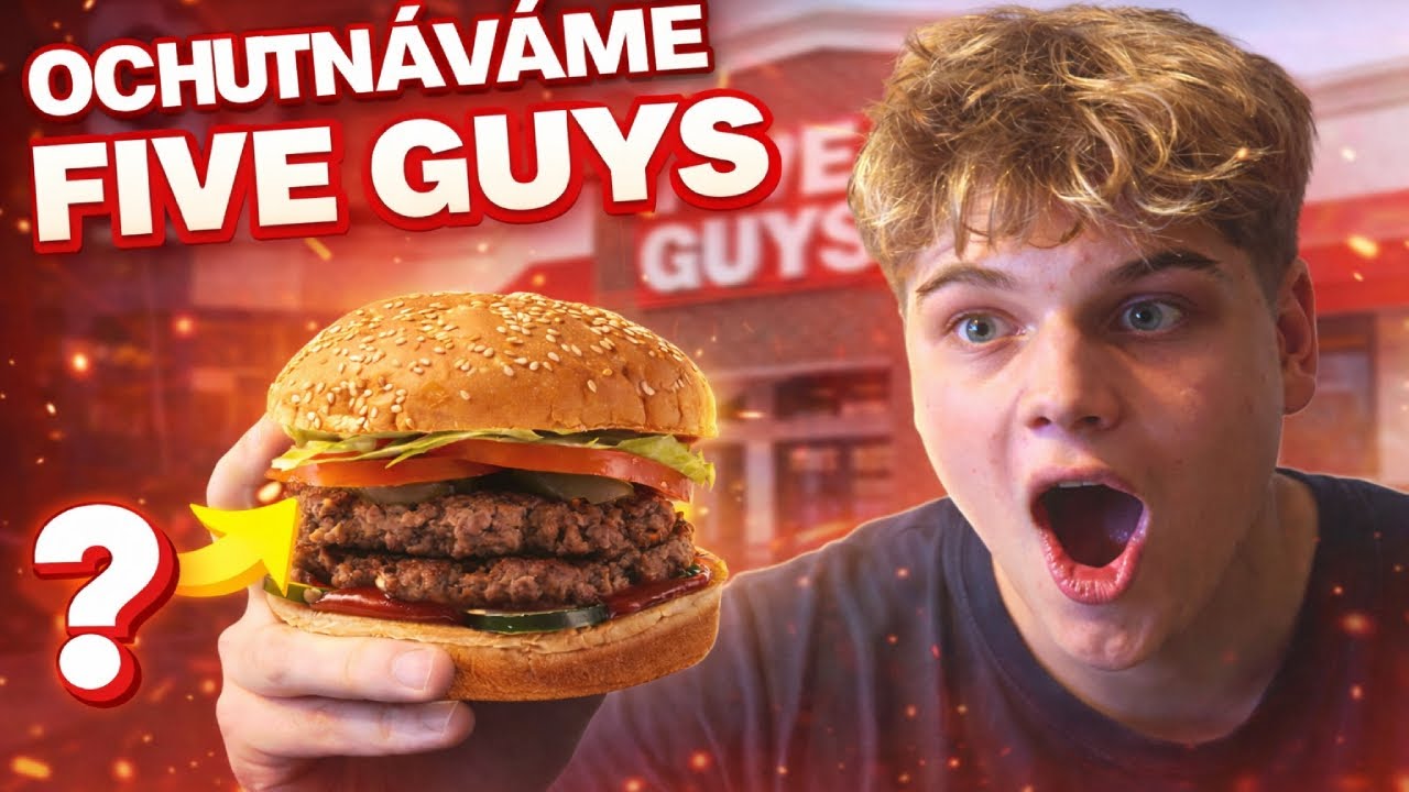 JE FIVE GUYS V PRAZE OPRAVDU TAK DOBRÉ?! I Vextr & DANTEXX & Ghost