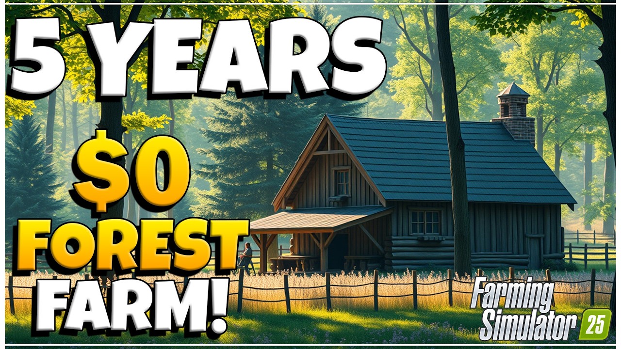 Making MILLIONS FROM TREES 5 YEARS In A FOREST!