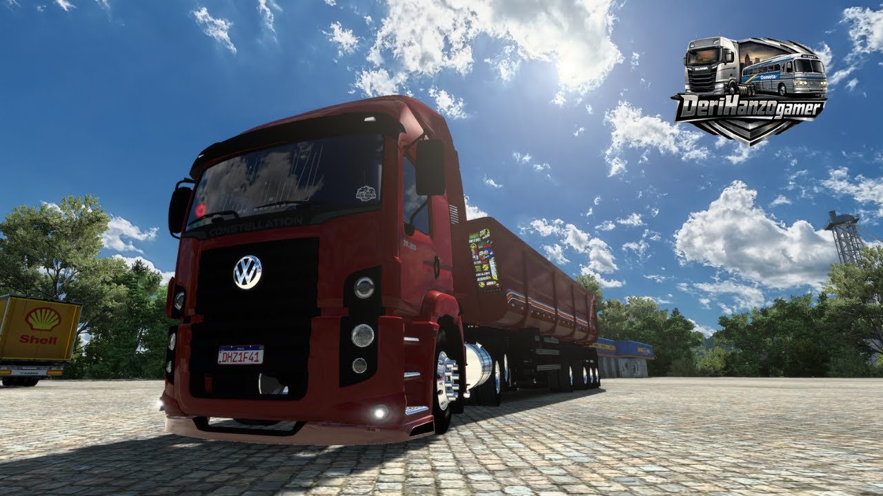 ⭕ETS2 - CONSTELLATION NO PUXE DA CAÇAMBA  !   #shortsfeed #shortvideo #est2