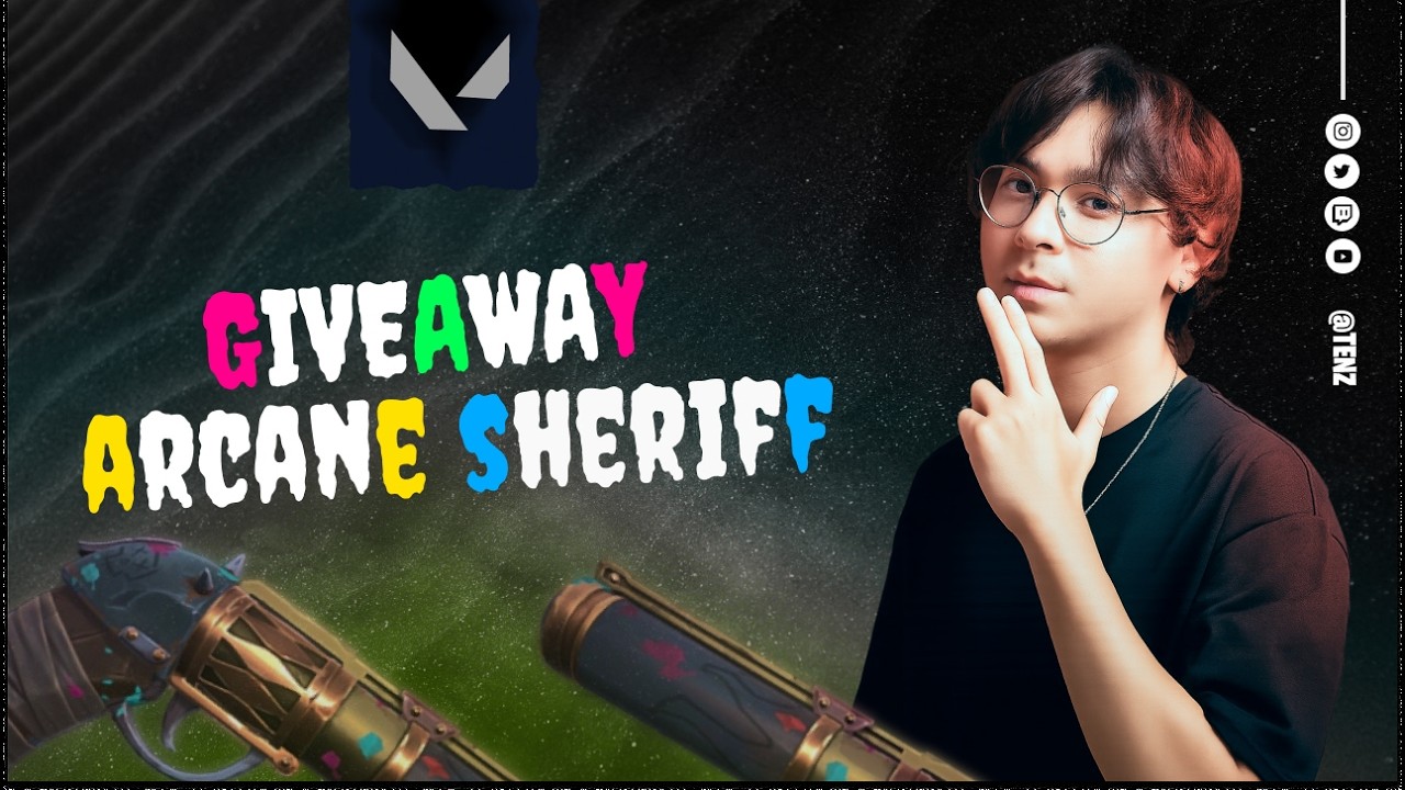 TenZ: Get your Arcane Sheriff right now! Streaming with subs in Valorant!
