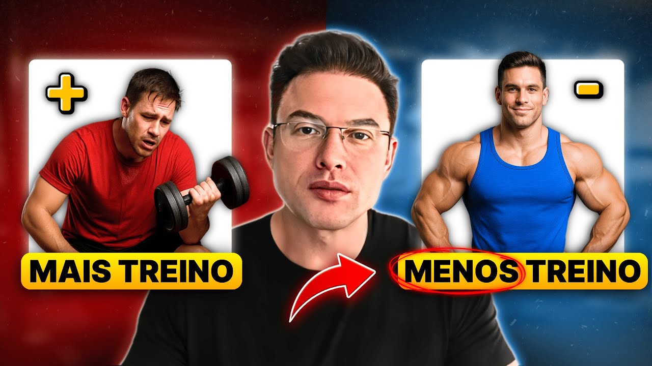 Treinar MENOS, com MAIS CARGA, dá MAIS Resultado?! | Muzy Explica