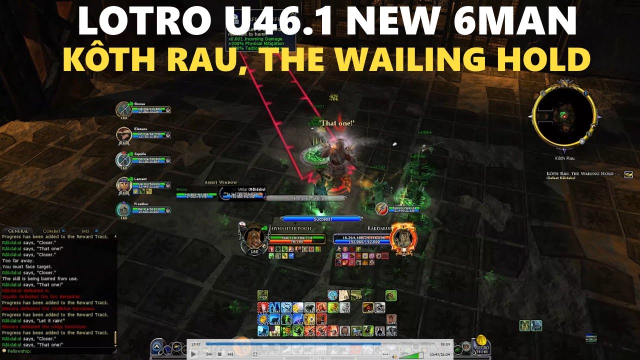 LOTRO: U46.1 New 6man First Look | Kôth Rau, The Wailing Hold