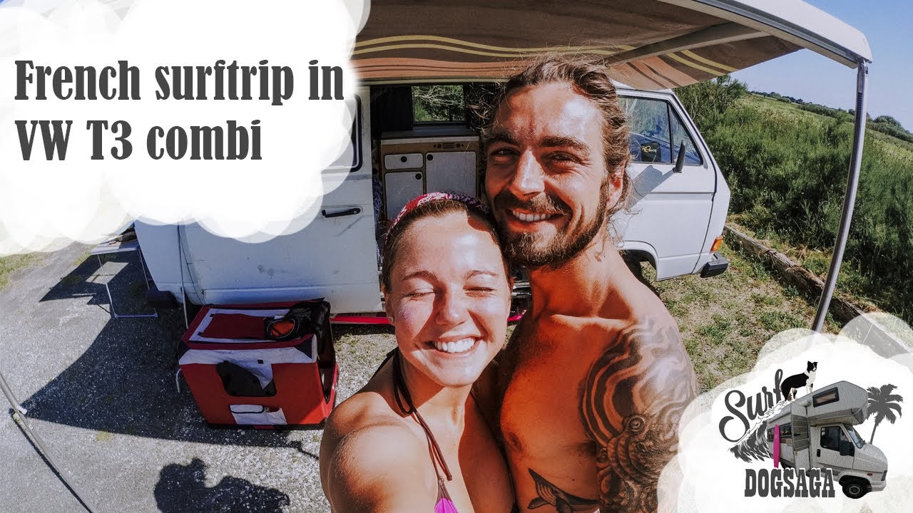 Summer days in VW T3 - traveling the West Coast of France #vanlife
