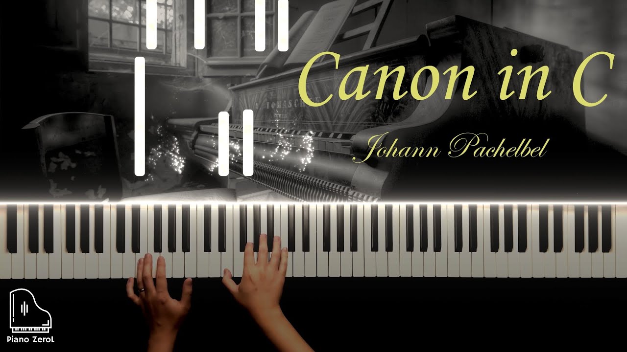 The Pachelbel's Canon, But in C Major (Most Beautiful Piano Cover)
