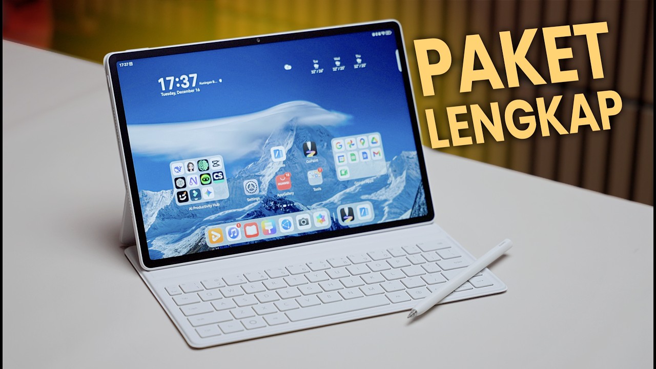Tablet Huawei Paling All-Rounder? Huawei MatePad 12 X (2026)