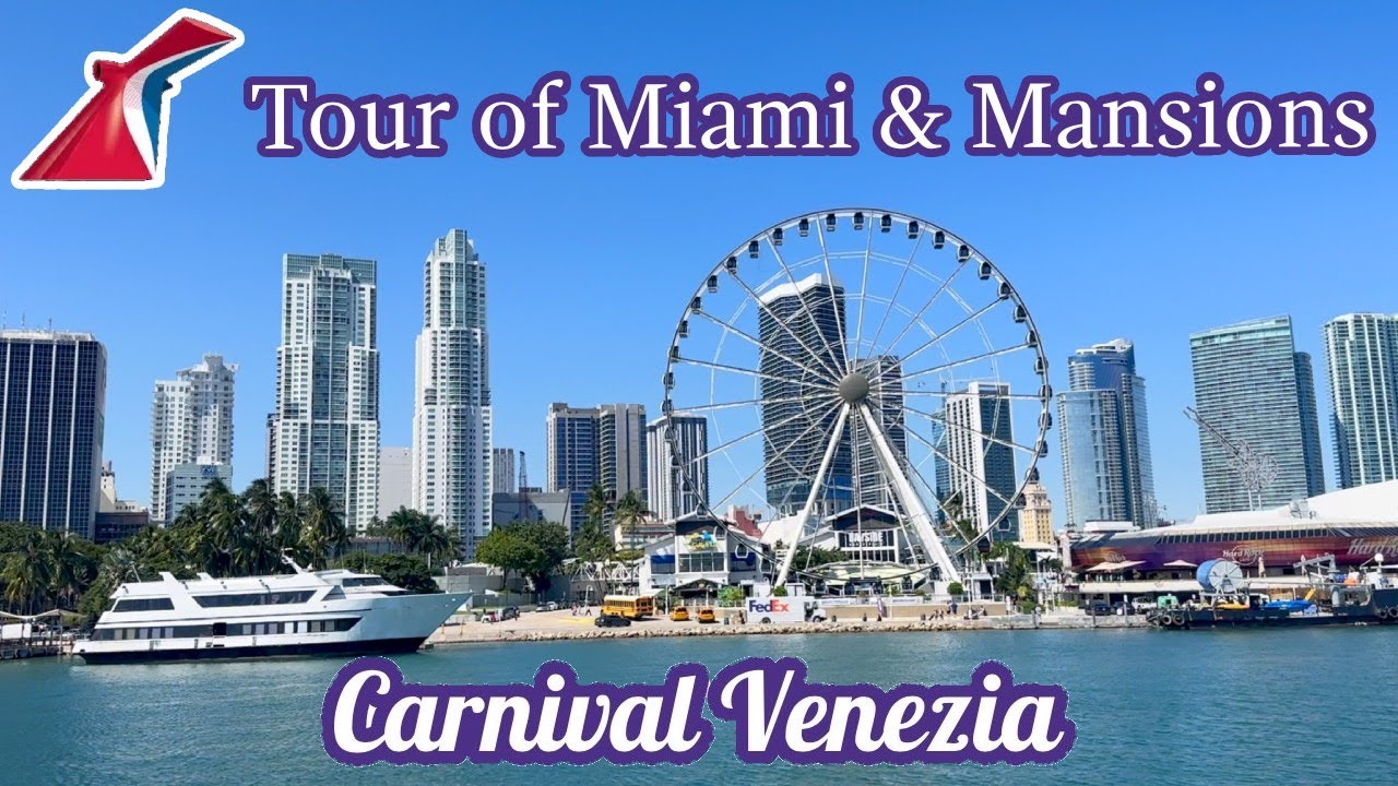 Miami Boat Tour Vlog (Mansions & Miami skyline)