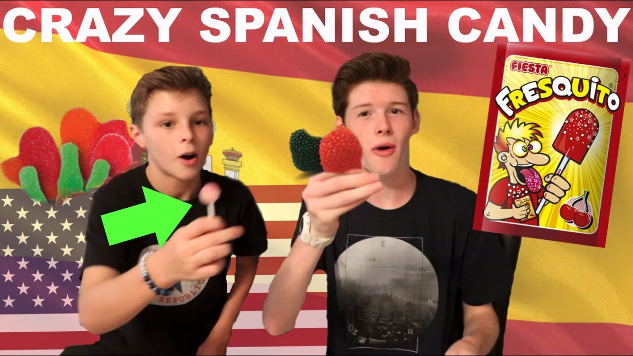 AMERICANS TRY SPANISH CANDY!