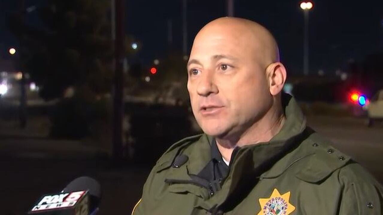 FULL: Las Vegas police speak on stolen car pursuit, crash