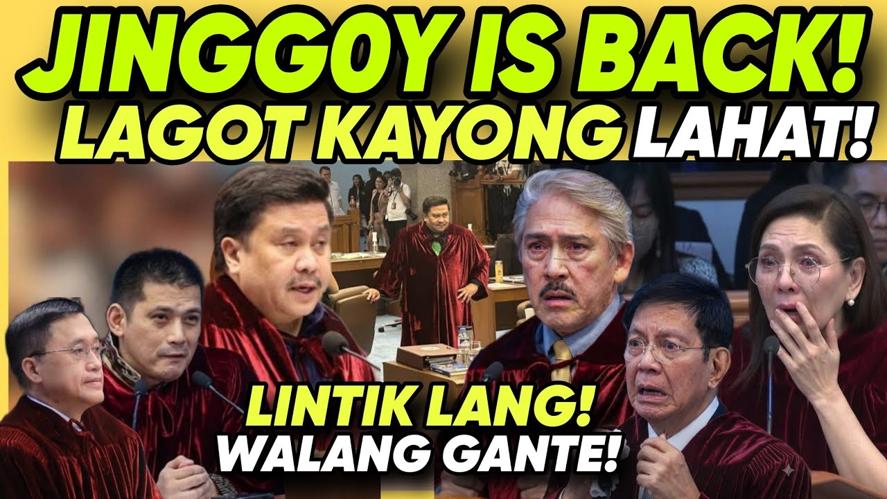 HET0 NA! LAGOT KAYONG LAHAT! L1NTIK LANG ang WALANG GANTE! SEN J1NGG0Y ESTRADA GINULAT ang SENAD0! 