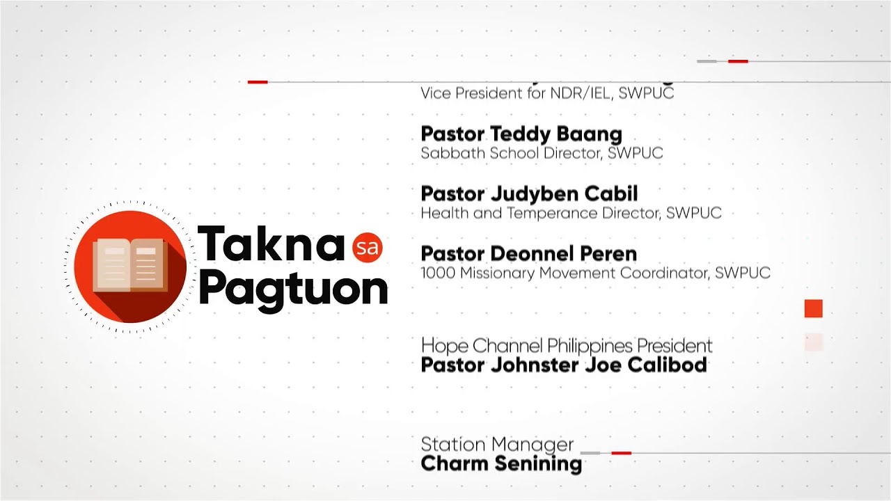 Live | Takna sa Pagtuon | Sin in the Church | July 24, 2026