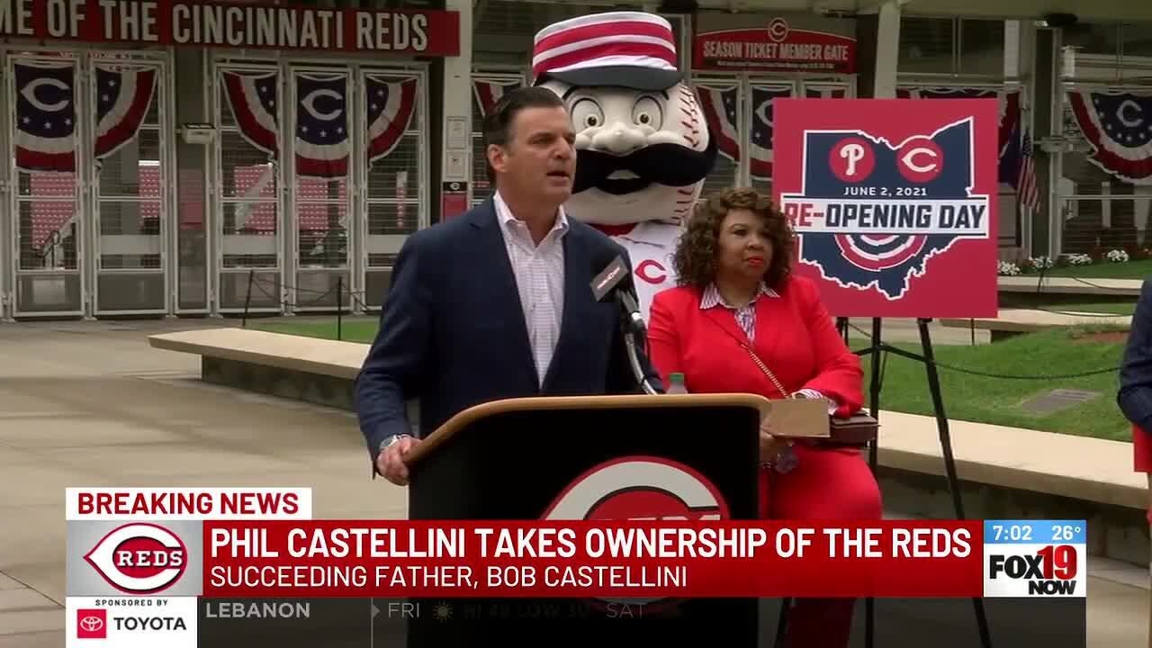Phil Castellini takes ownership of the Reds