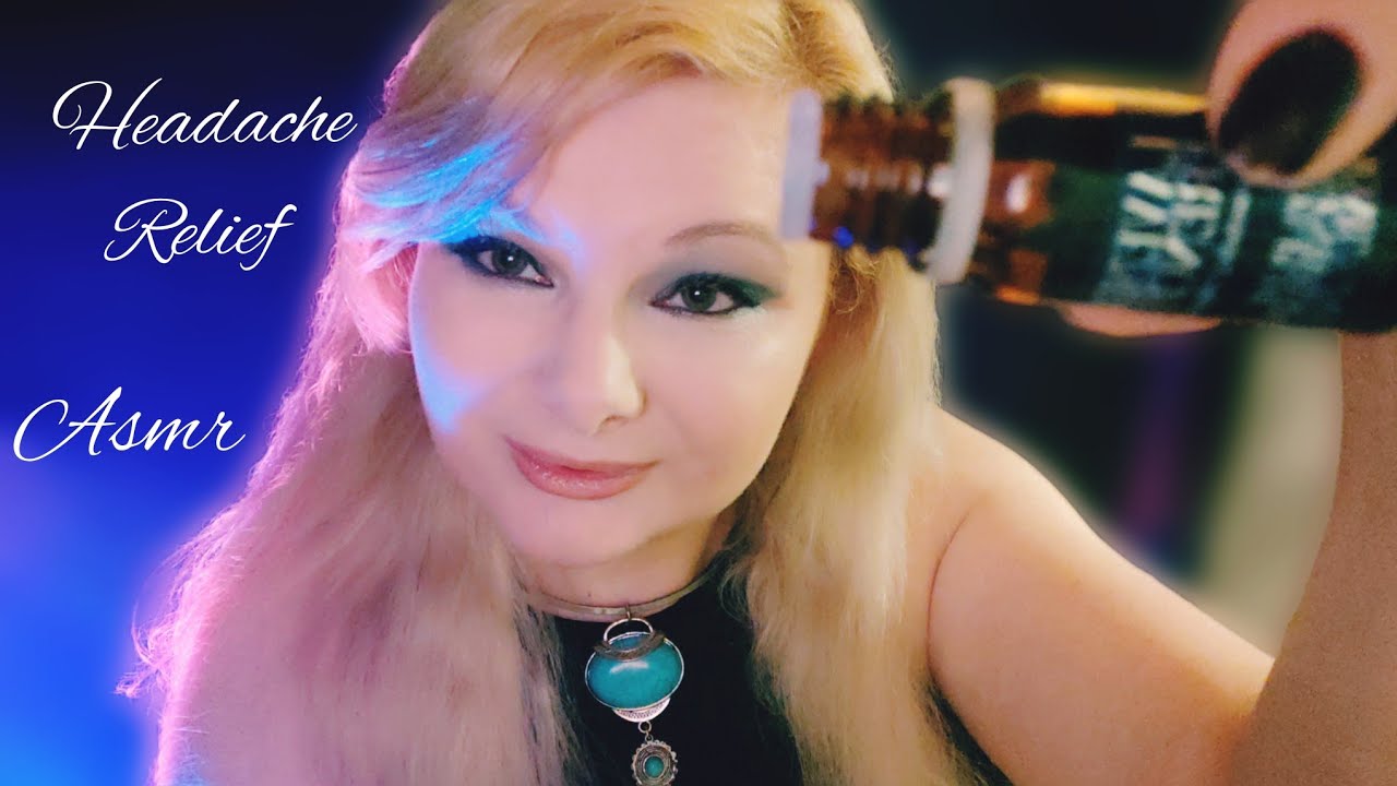 Calming Soft Spoken ASMR for Anxiety Headache Relief~ personal attention ~ guided meditation
