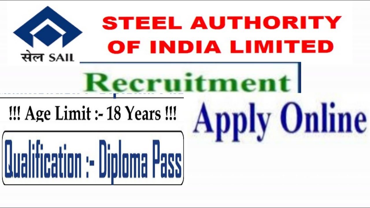 SAIL Recruitment 2019 &ndash; Apply Online for 72 Overman, Mining Sirdar & Surveyor Posts