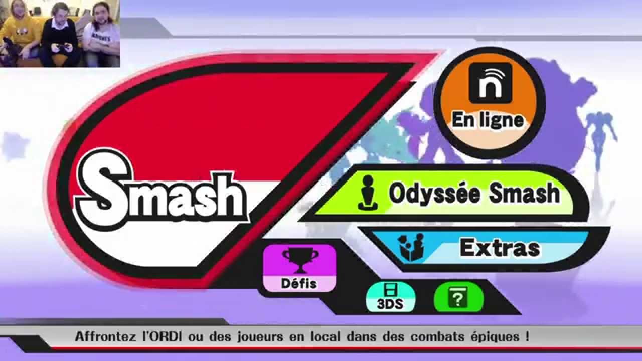 Benzaie, Fred & Seb du Grenier se clashent sur SMASH BROS WiiU ! (découverte)