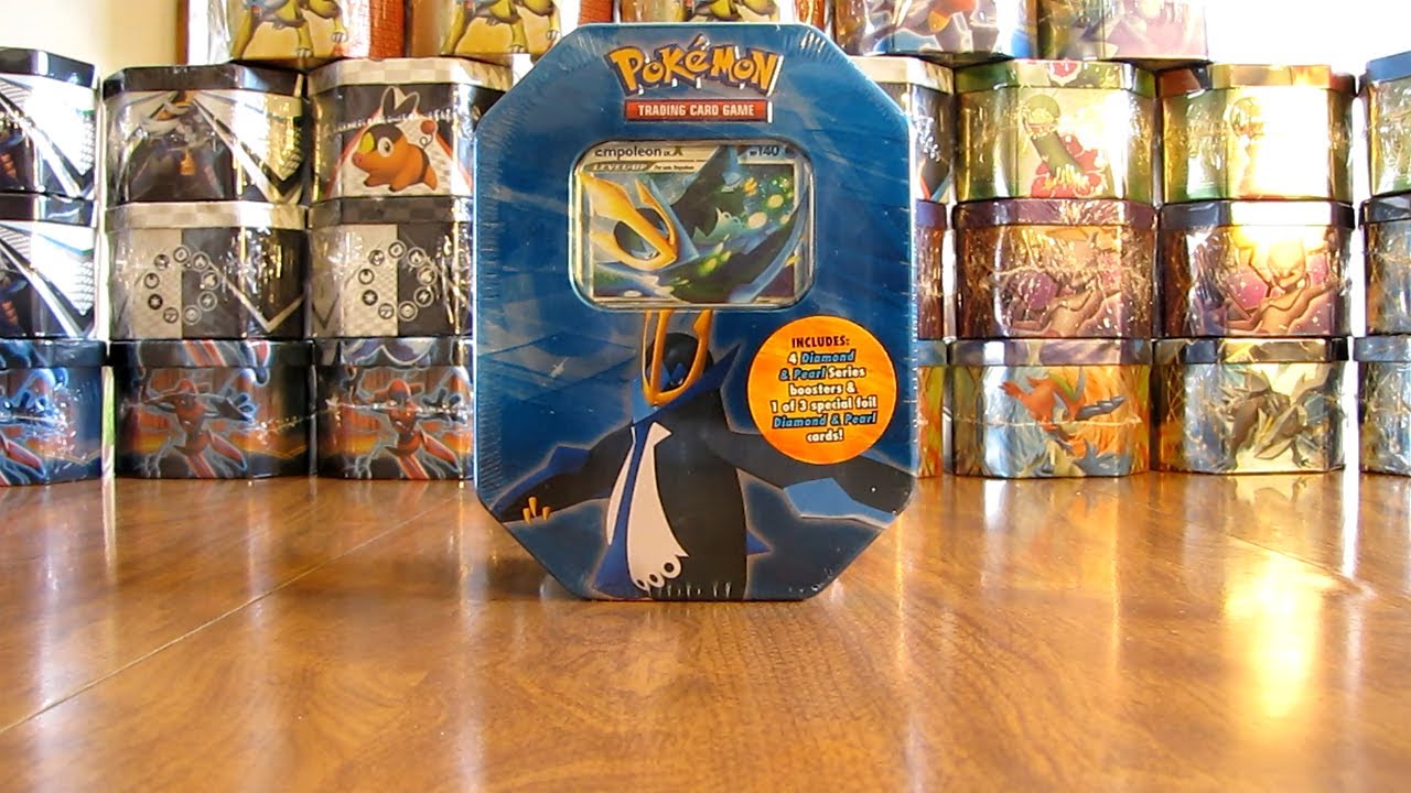 30 Pokemon Tin Opening:  Empoleon Lv. X
