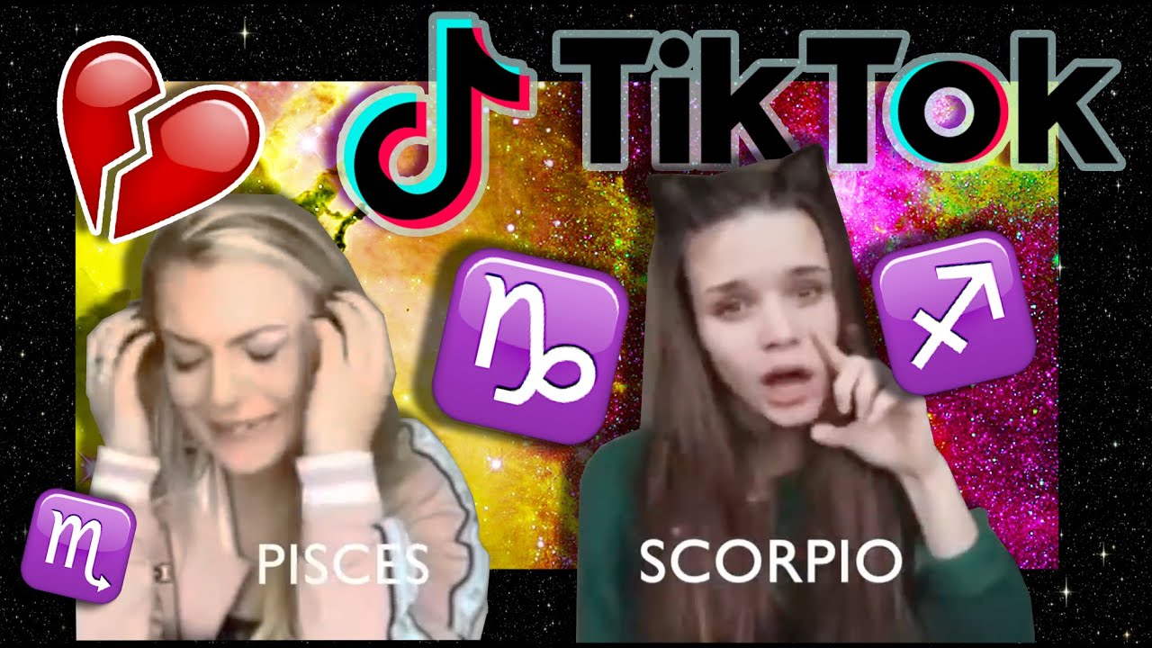 Astrology Signs As TikTok