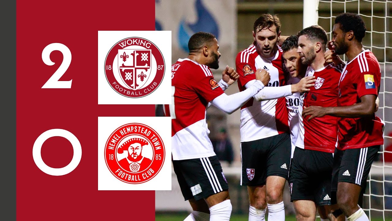 FA CUP PROGRESSION | Woking 2-0 Hemel Hempstead | Match Highlights
