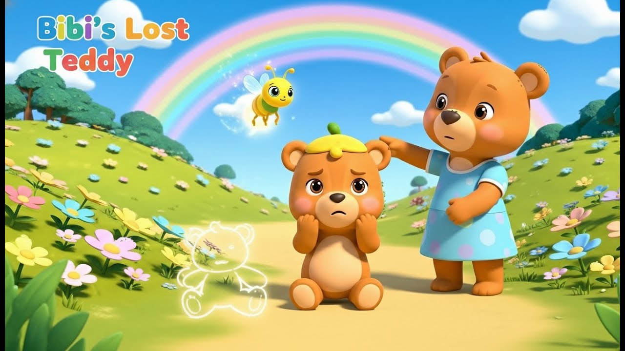 Bibi&rsquo;s Lost Teddy - Cute Bear Story for Kids