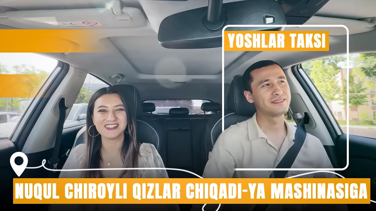 Nuqul chiroyli qizlar chiqadi-ya mashinasiga I Yoshlar taksi